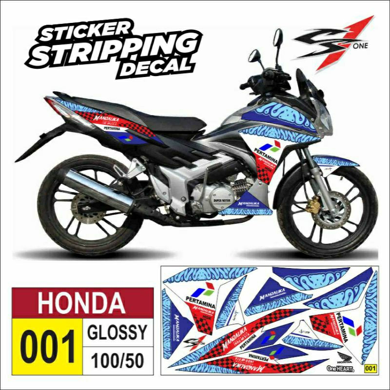 (COD) striping stiker decal Honda CS1 variasi full body sticker aksesoris eksterior motor CS1 150