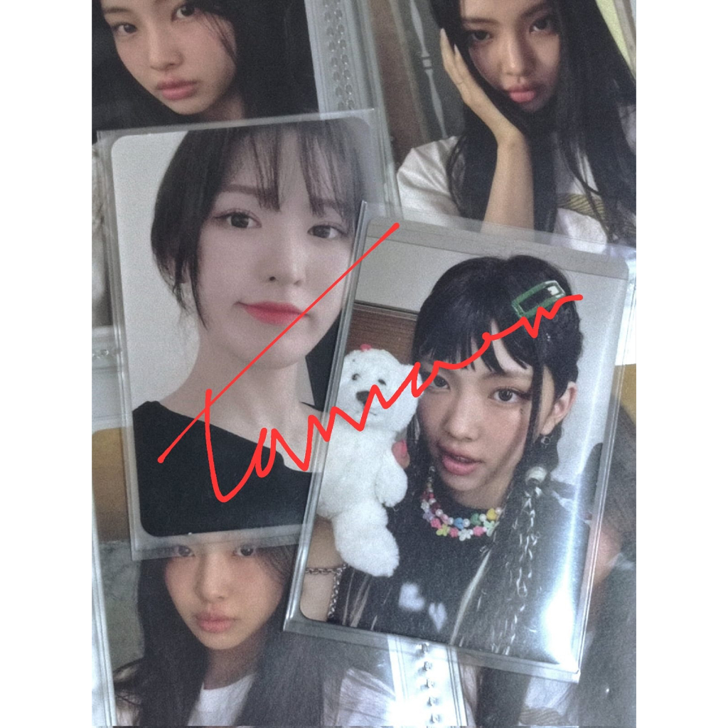 

photocard wendy guide book day 1 hyein boneka