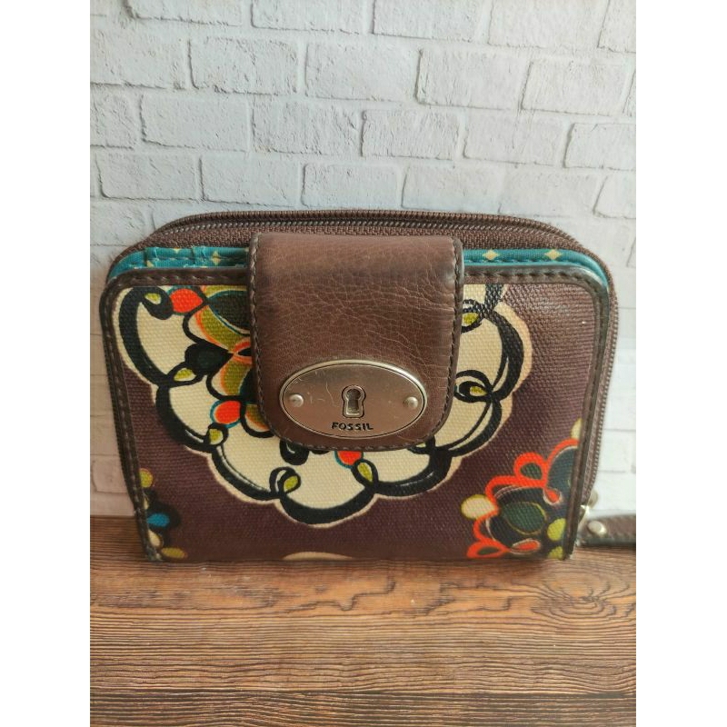 Preloved Dompet Fossil Keyper Original