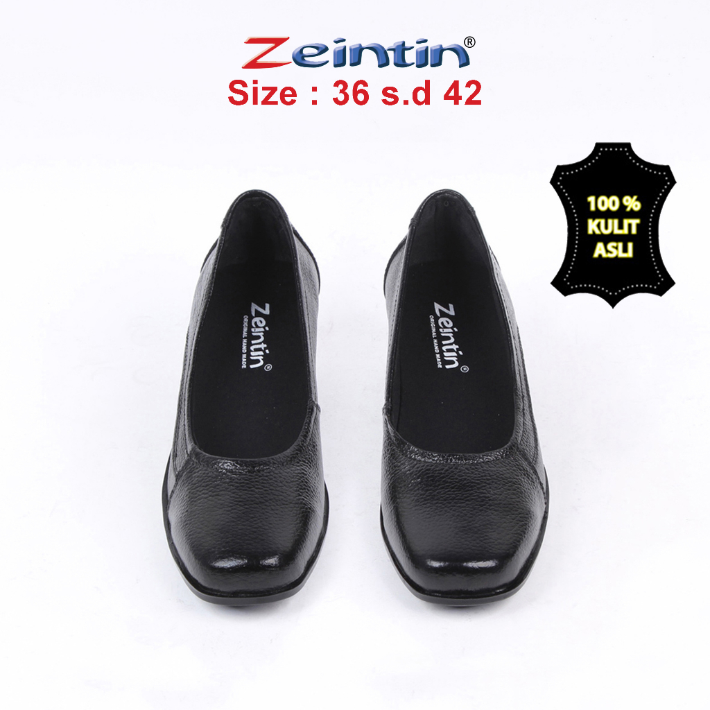 Zeintin - Sepatu Pantofel Wanita Zeintin Sepatu Wanita Kulit Sepatu Formal Kasual BJ