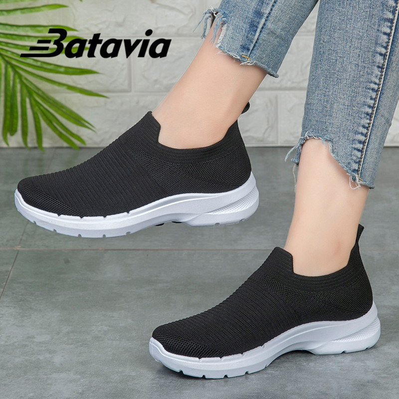 Batavia SIZE 36 Sepatu wanita Murah terbaru bernapas sepatu wanita kasual sneakers nyaman fashion sepatu wanita