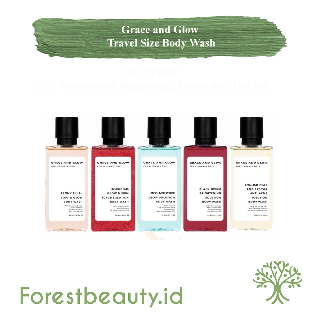 [Forestbeauty.id] Grace and Glow Travel Size Body Wash