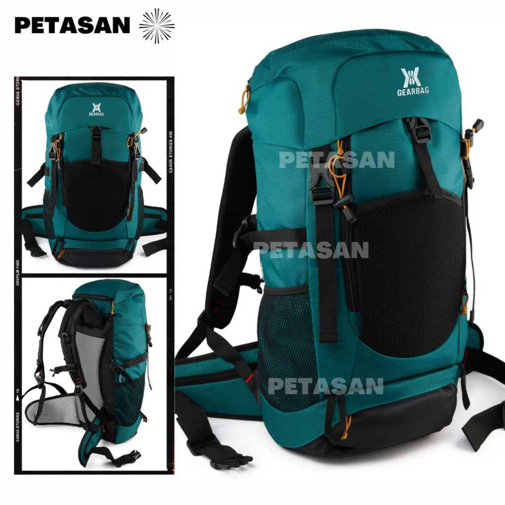 PTS - TAS RANSEL GUNUNG GEAR BAG 13160 - HIKING BACKPACk - OUTDOOR BACKPACK - RANSEL CARIERR - RANSEL CAMPING - PRIA WANITA