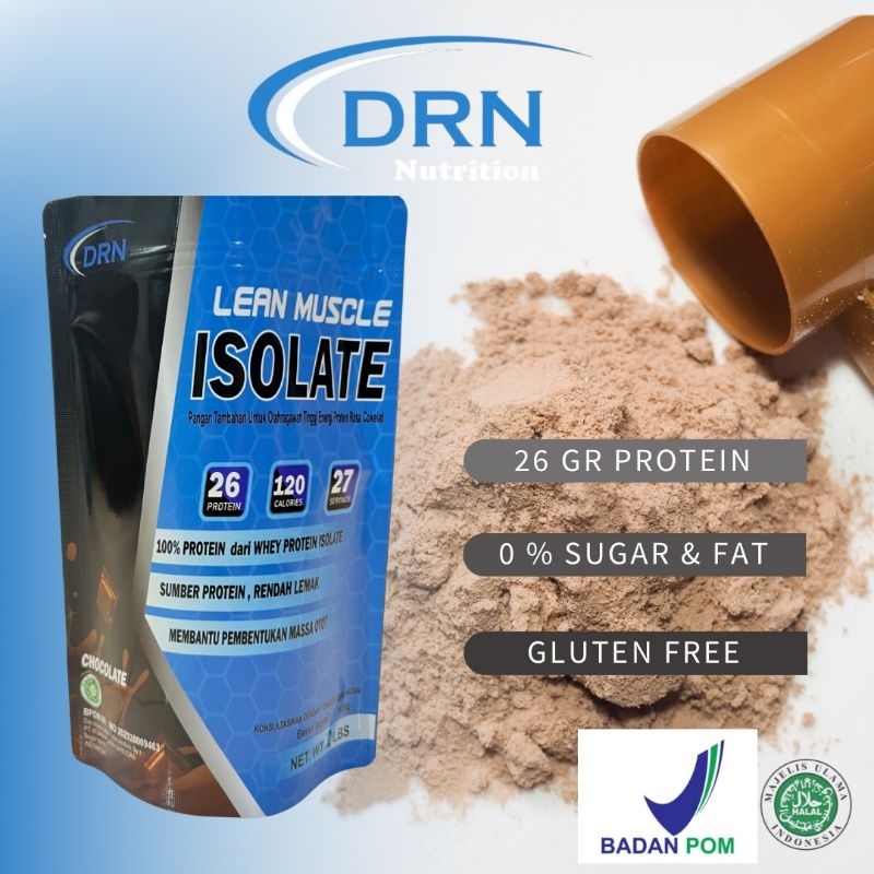 Dr Nutrition DRN LEAN MUSCLE ISOLATE 2 LBS WHEY PROTEIN ISOLATE Doctor Nutrition