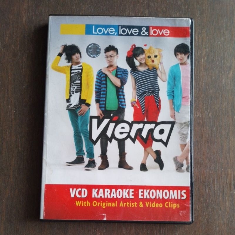vcd lagu Vierra love love & love