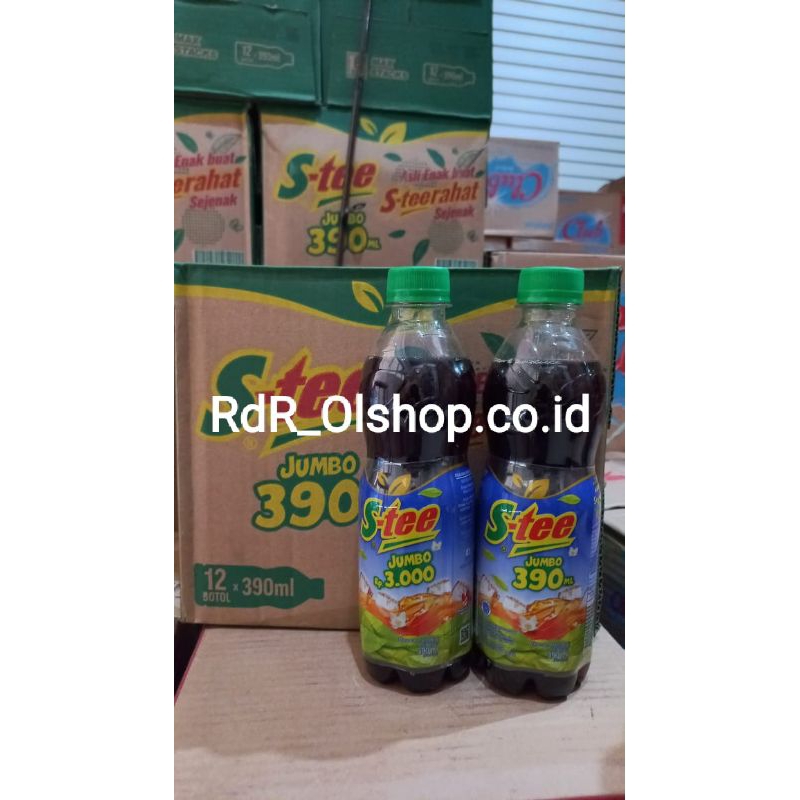 

S-TEE BOTOL 390 ML( 1 Karton isi 12 pcs )