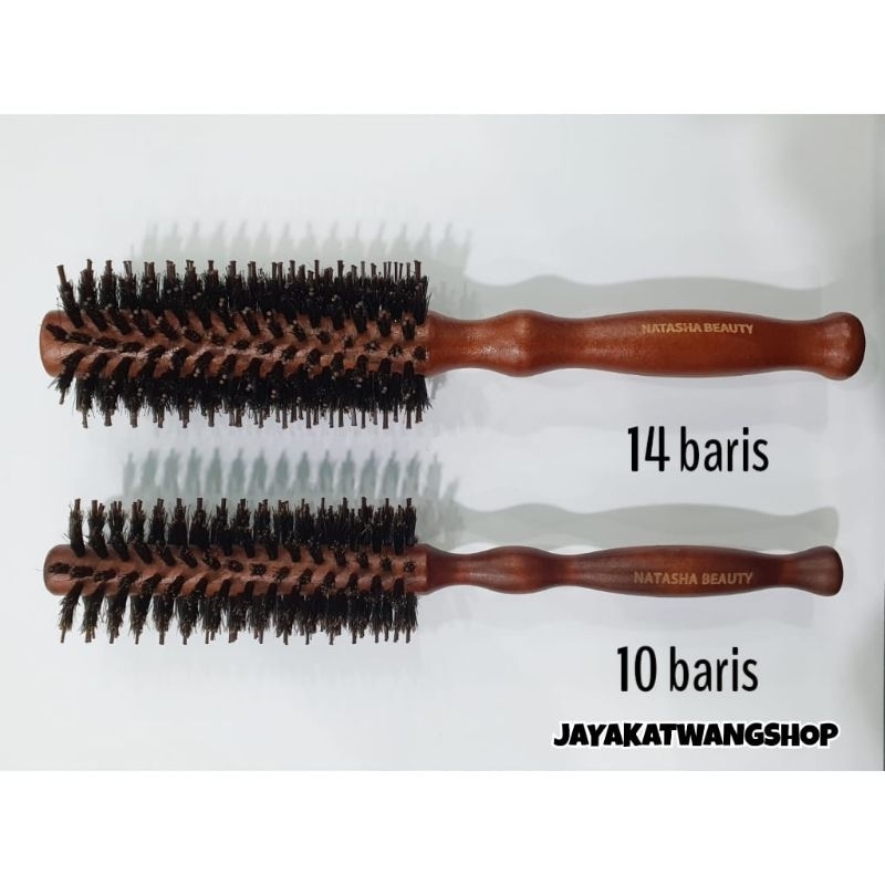 SISIR BLOW IJUK KAYU NATASHA BEAUTY - 10 - 12 - 14 BARIS