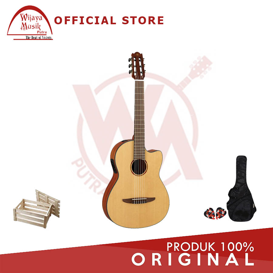 Yamaha Gitar Akustik Elektrik NCX 1 / NCX1 / NCX-1 + SOFTCASE DAN 2 PICK + PACKING KAYU