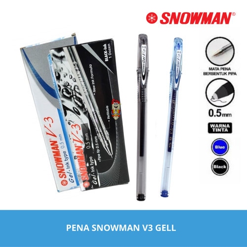 

PENA GEL SNOWMAN 0.5 MM V-3