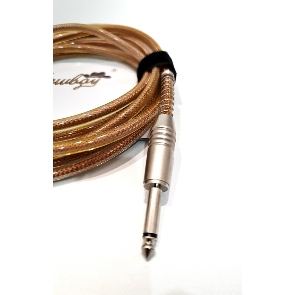 Kabel Jack Gitar dan Bass Elektrik Merk Cowboy Original Panjang 6 Meter Anti Noise Bahan Rubber Fiber Murah Jakarta