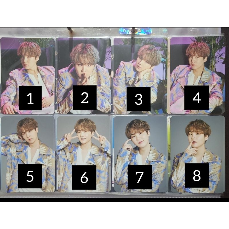 BTS Yoongi Suga Official Mini Photocard PC MPC Magic Shop 5th Muster Japan