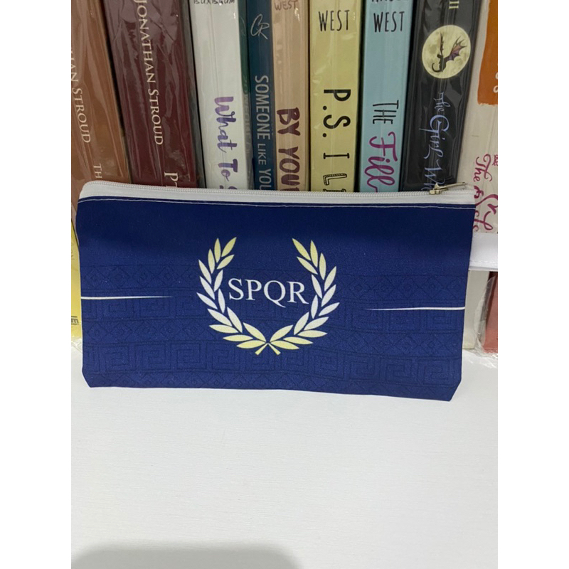 [Merch] [New/Baru] Kotak Pensil SPQR Camp Half Blood Percy Jackson Merchandise Ori Original Asli Miz