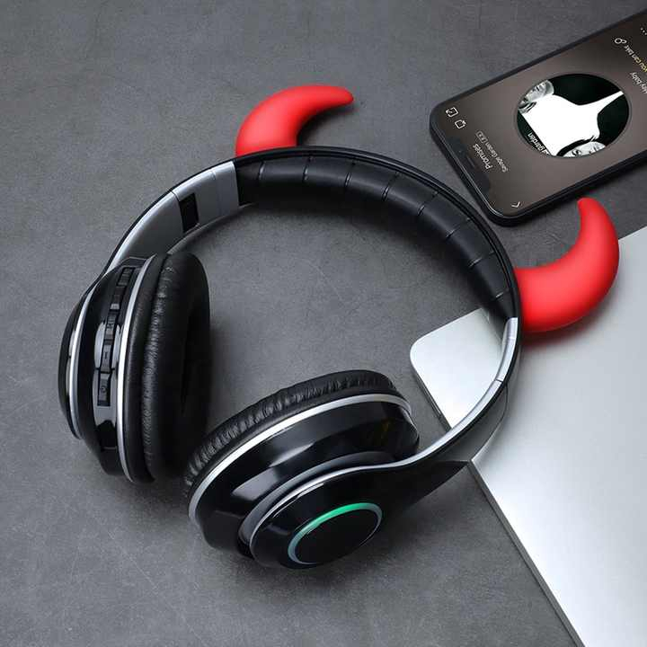 TERBARU HEADPHONE OX HORN HEADPHONES FASHION COOL WIRELESS SUPER BASS TERMURAH