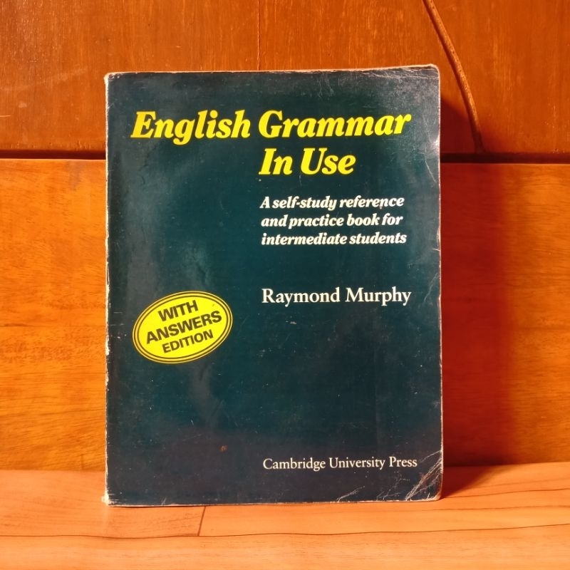 BUKU ORIGINAL ENGLISH GRAMMAR IN USE - WITH ANSWER EDITION - RAYMOND MURPHY
