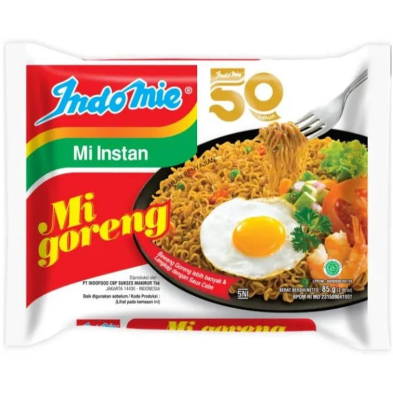 

INDOMIE MIE GORENG SPESIAL 85 GR / INDOMIE MIE INSTANT