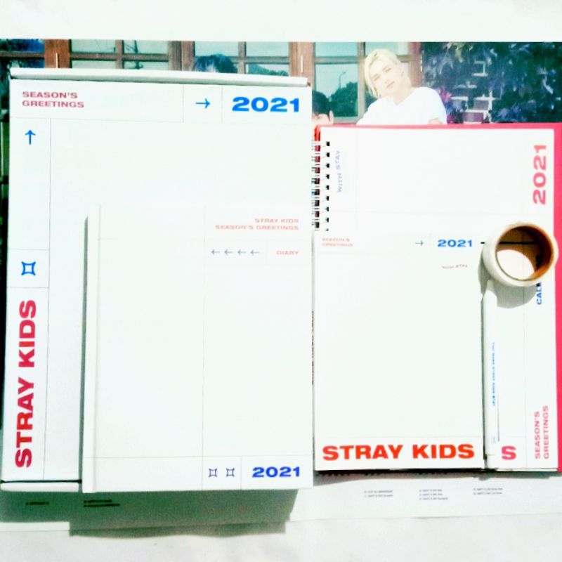 Stray Kids StrayKids SKZ Season's Greetings Season Greeting 2021 SG21 SG 21 Package + Calendar + Dia