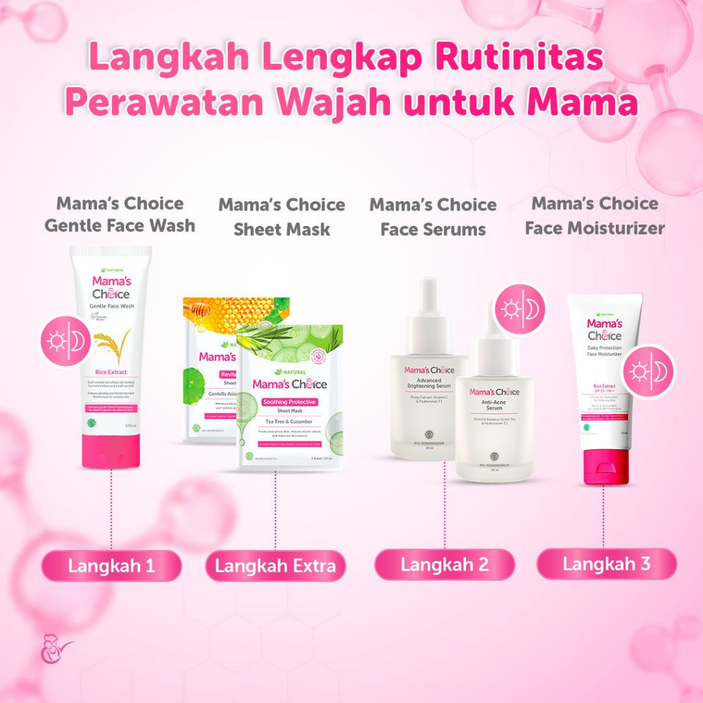 [BPOM] Mama's Choice Advanced Brightening Face Serum 30ml / Mamas Choice Serum Pencerah Wajah Ibu Hamil Menyusui 30 ml / Mama Choice Skincare / Skincare Pencerah Wajah / MY MOM