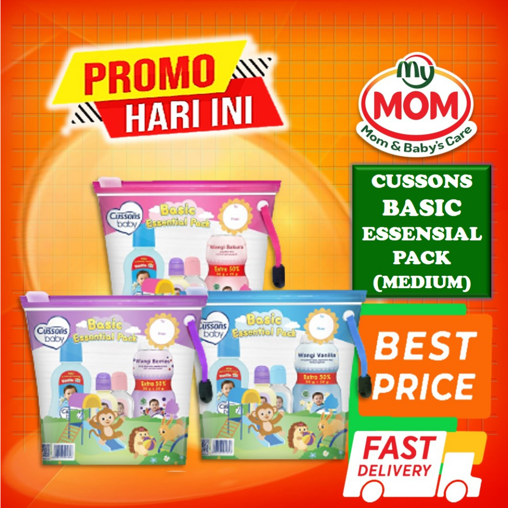 [BPOM] Cussons Medium Bag / Basic Essential Pack  / Pack SERIES / MY MOM