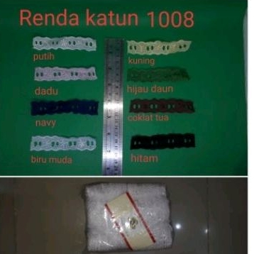 Renda Katun 1008 15yard