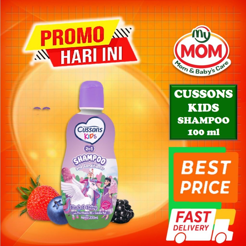 [BPOM] Cussons Kids Shampoo 90ml / Cussons Shampoo Anak / MY MOM