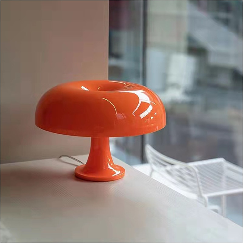 Lampu Meja Hias LED Model Mushroom 4 LED 5W 3 in 1 Color - TL102 - Orange