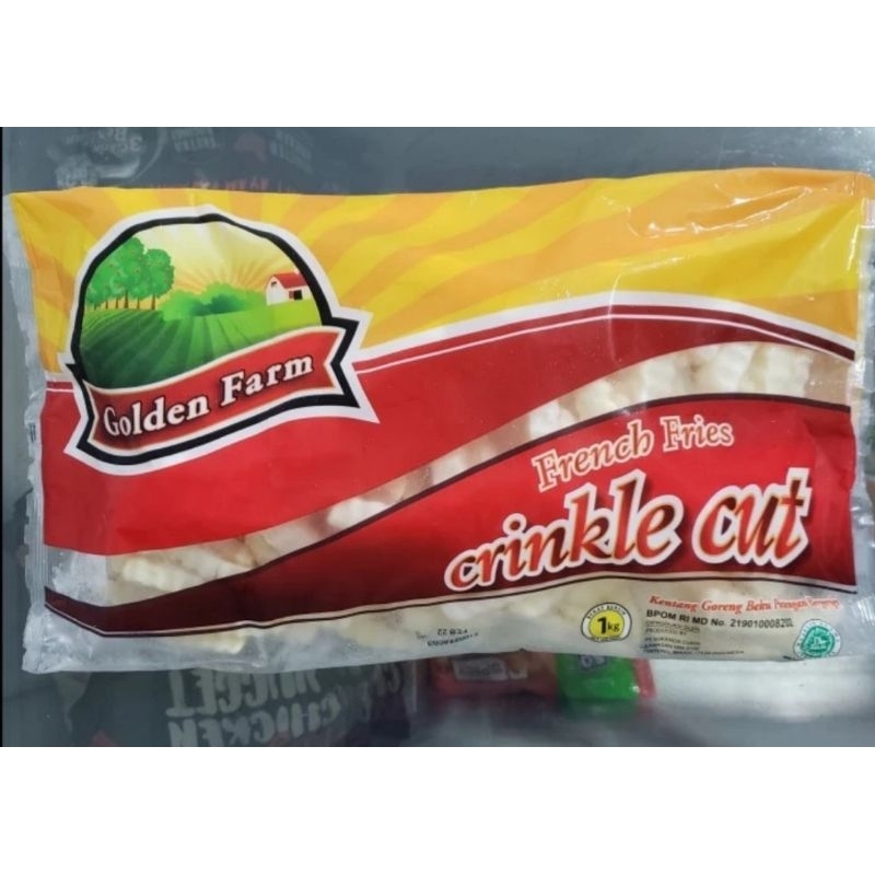 

Golden Farm Crincle Cut 1kg