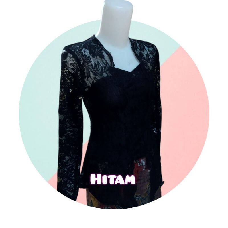 JUMBO Kebaya Brokat Sofia Lgn Panjang XXL 3XL 4XL 5XL Big Size ( Ld 104 - 124 )