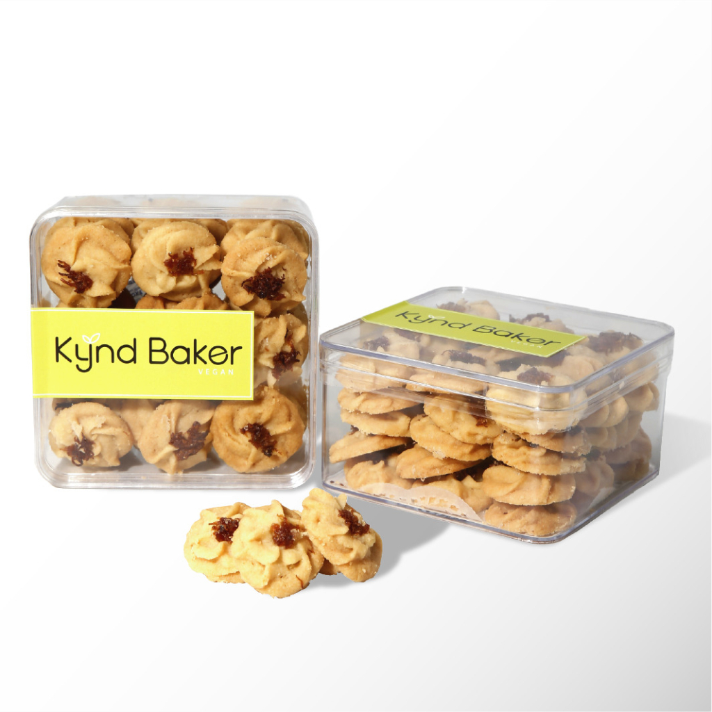 

KYND BAKER Kue kering cookies semprit nanas premium vegan vegetarian