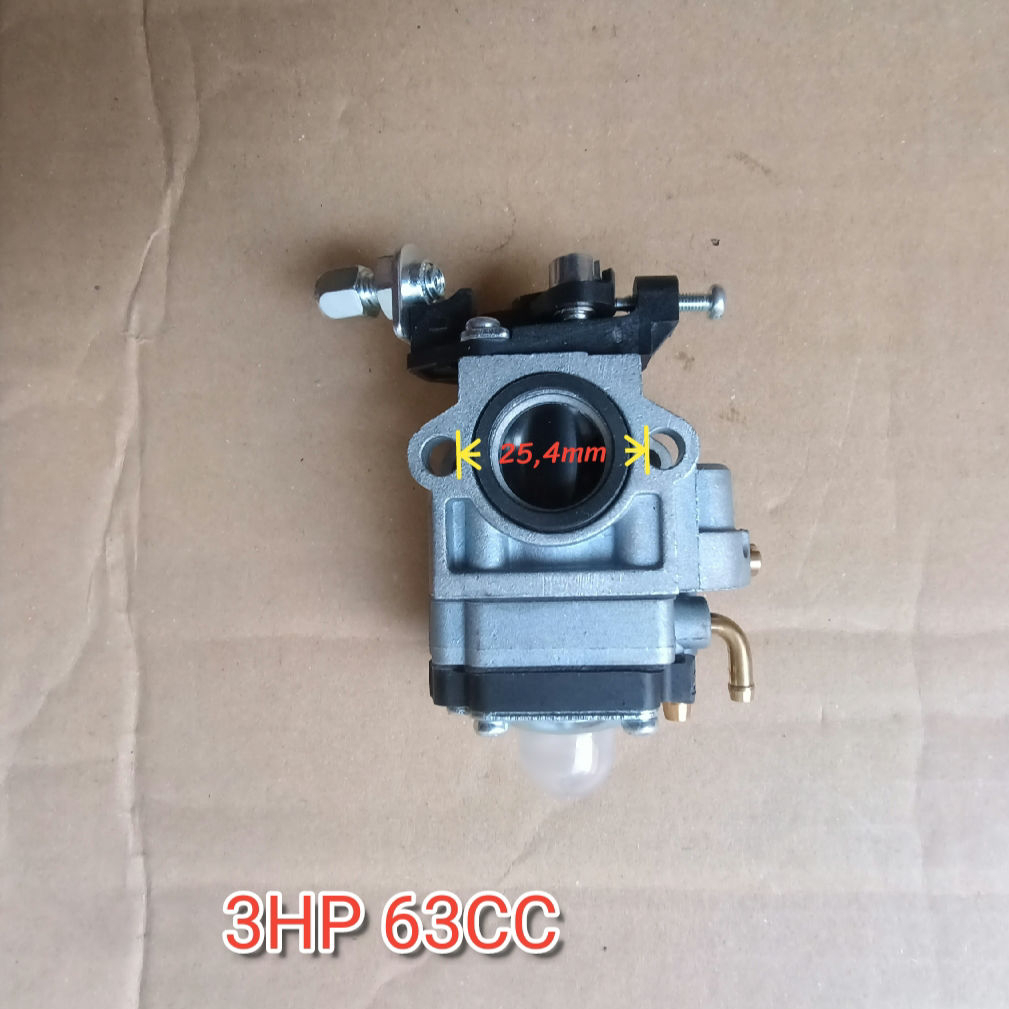 Carburator Karburator Mesin Tempel Perahu 3HP 1E48F XWJ63 63cc MERK YAMAMOTO