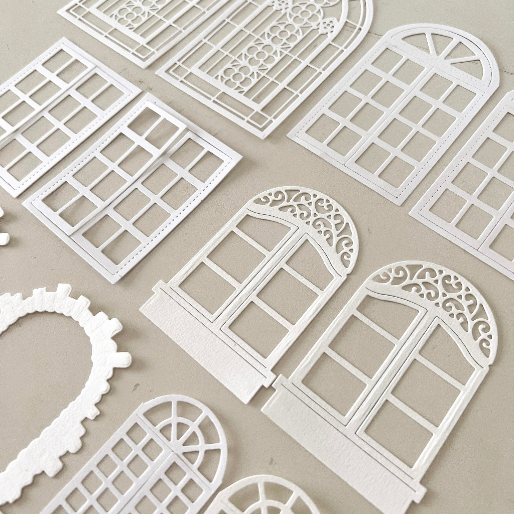 

Cutting Dies Jendela / Window Cutting Dies / Die Cut Jendela / Die Cut Window PUTIH