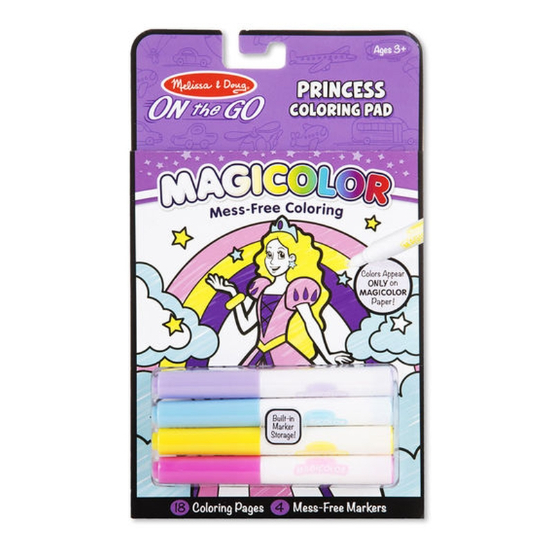 

Melissa & Doug - Buku mewarnai anak - Magicolor Coloring Pad - Princess
