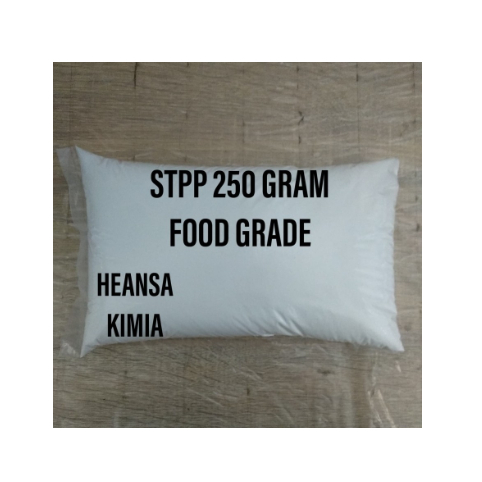 

STPP SODIUM TRIPOLYPHOSPHATE FOOD GRADE 250 GRAM
