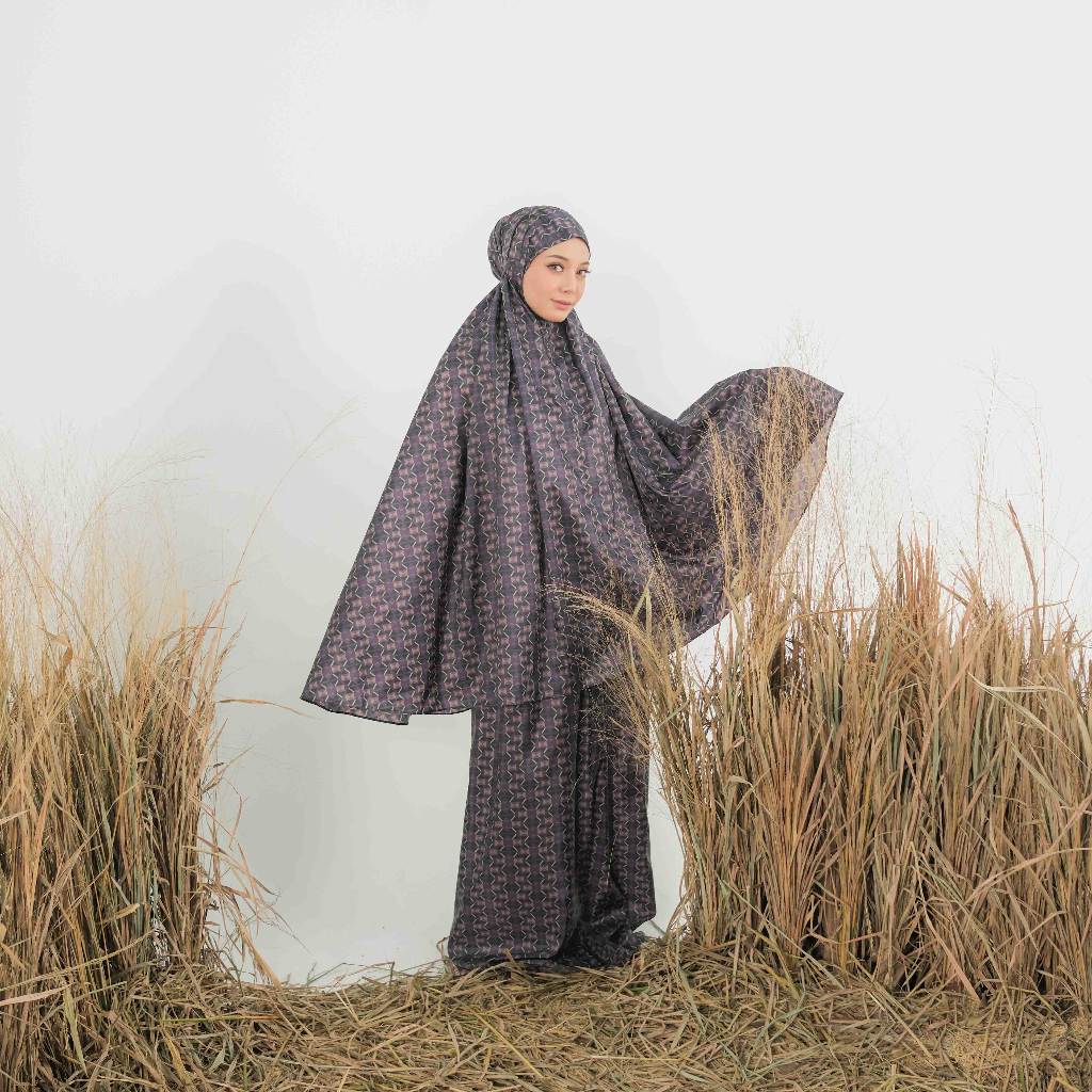 [BEST SELLER] ALIF WANDERLUST COLLECTION MUKENA MINI MOTIF PARASUT PREMIUM KOREA TRAVEL