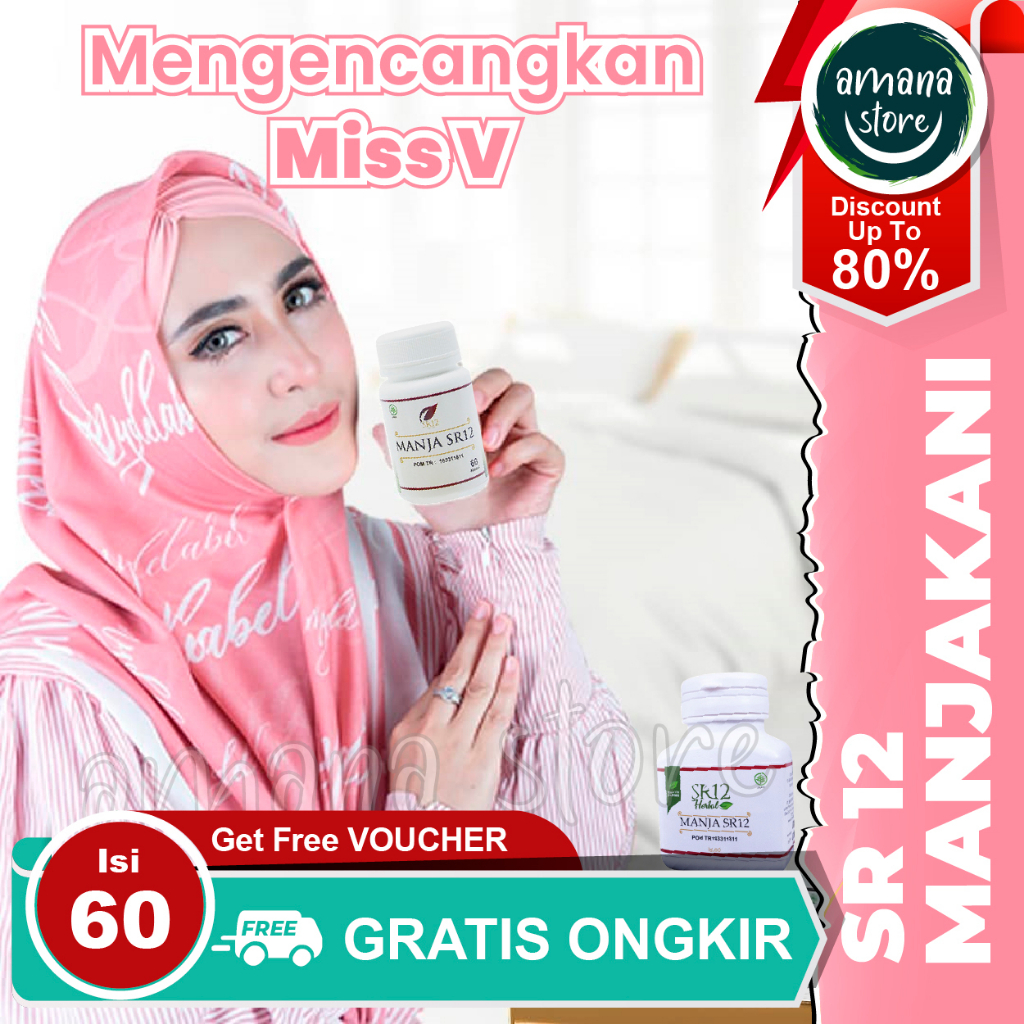 Manjakani SR12 Obat Keputihan Gatal Dan Bau Becek Jamu Rapet Keset Wangi Seperti Perawan Perapat Mis