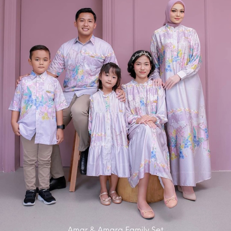 DYN Clothingline Amar Koko & Kids - Family Set sarimbit keluarga | baju seragam keluarga | baju koko