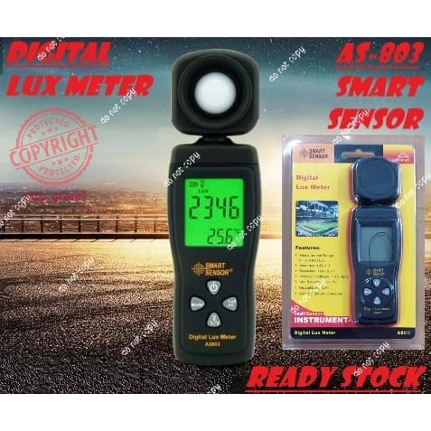 Smart Sensor Digital Lux Meter Alat Ukur Intensitas Cahaya AS803