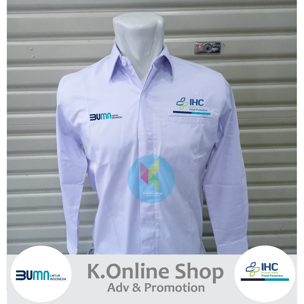 kemeja bumn ihc seragam bumn ihc Baju bumn Ihc lengan panjang