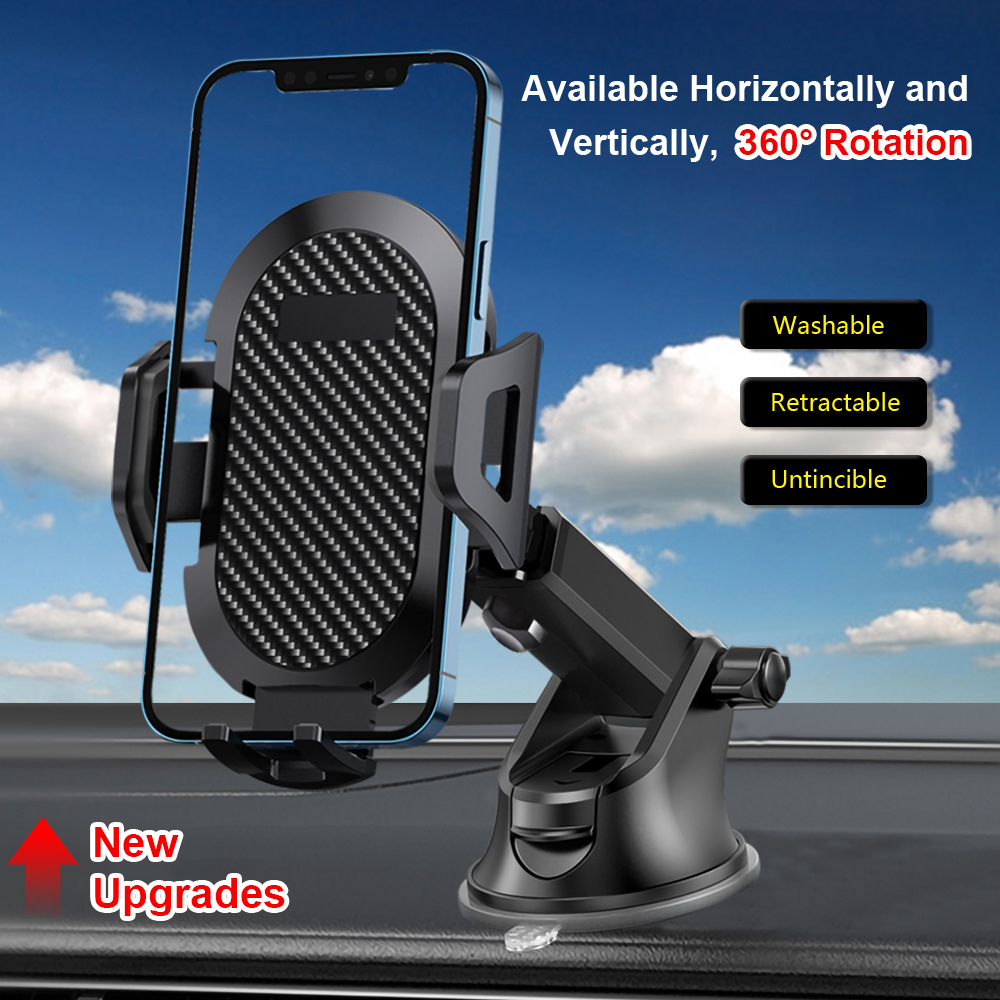 2023 New Upgrade Car Holder 360° Rotation Foldable Solid Easy Installation Washable