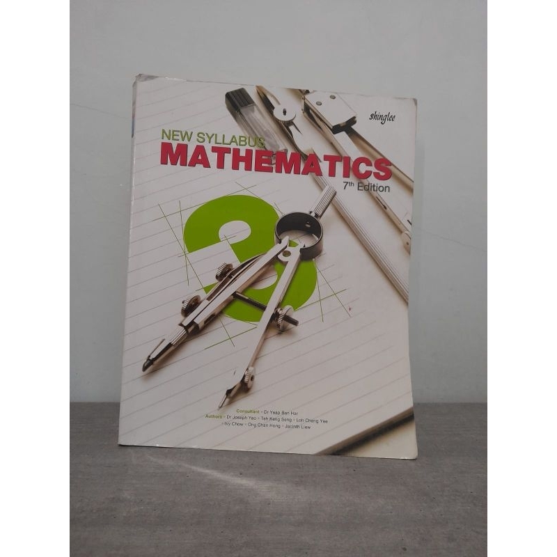 

new syllabus mathematics 7th edition 3 Shinglee - textbook