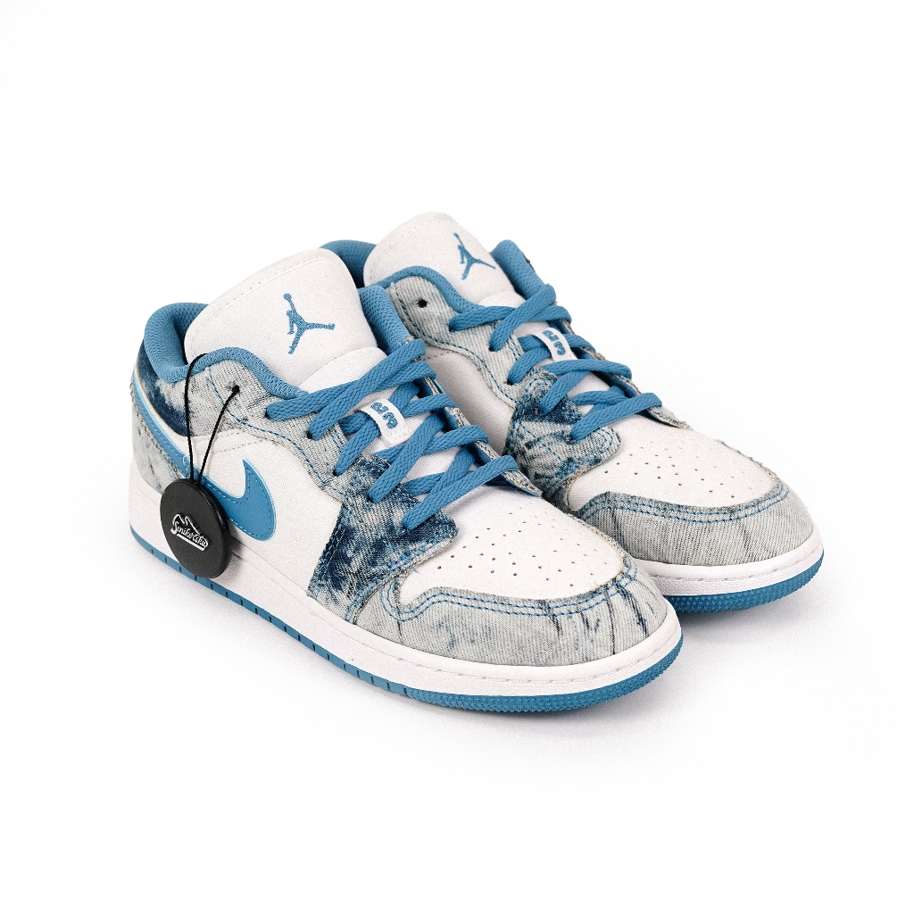 Air Jordan 1 Low SE Washed Denim GS