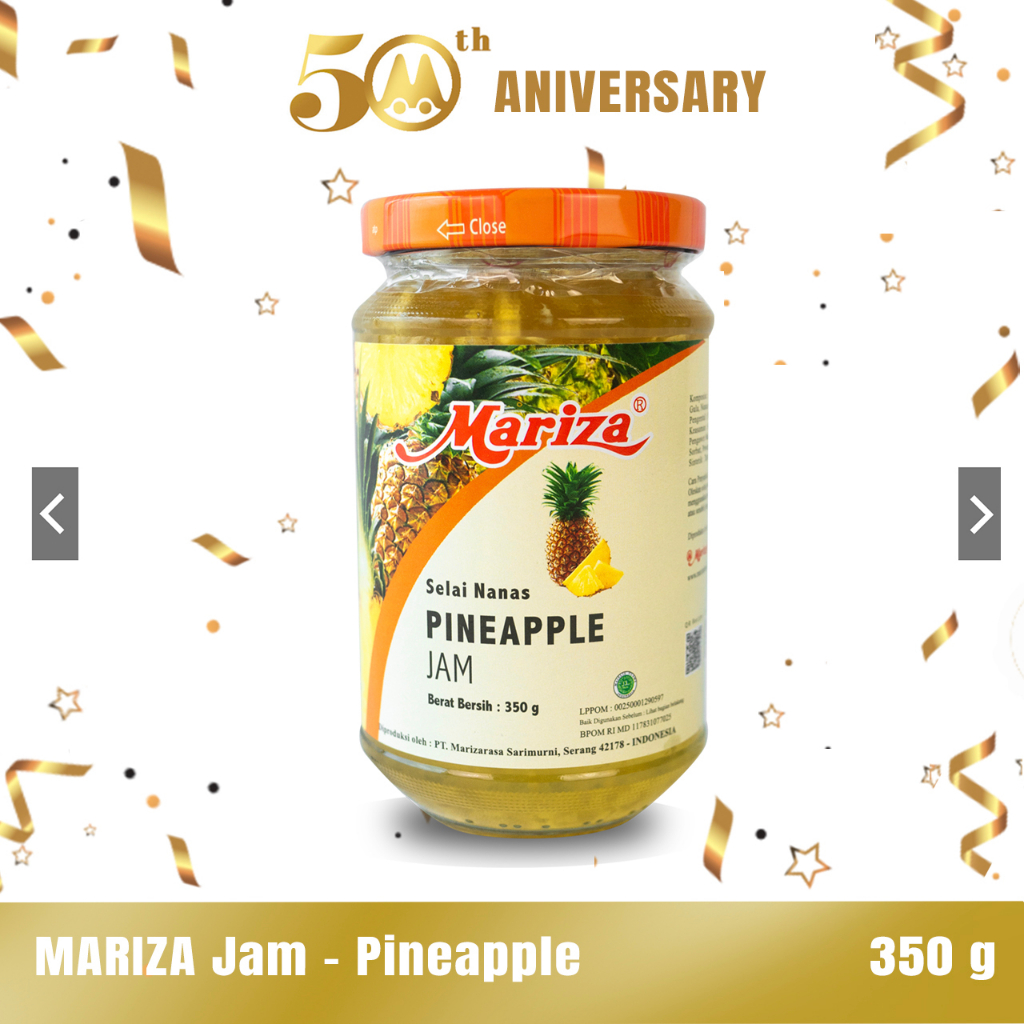 

JMN206 - Mariza Pineapple Jam 350gr