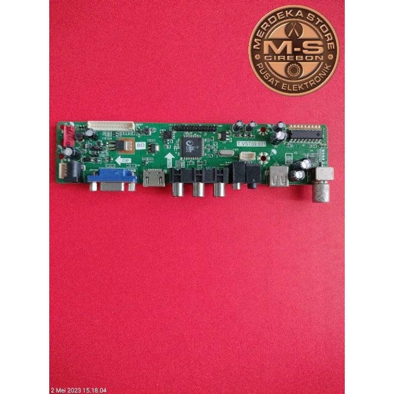 MB Mobo mainboard module mesin tv LED Universal kode T.VST59.031