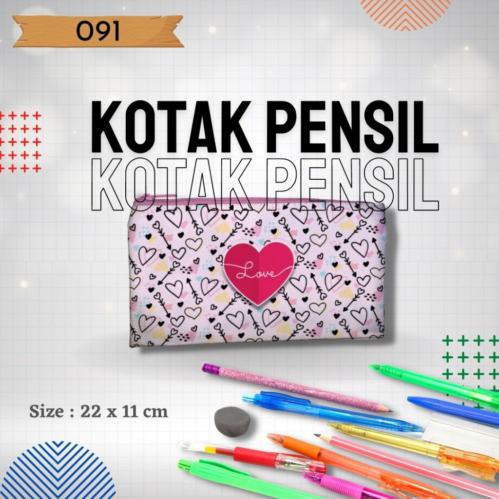 

Tempat Pensil 091 gambar Love