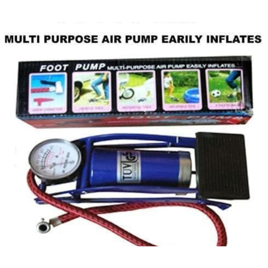 foot pump - pompa injak darurat foot pump - speeds mini foot pump