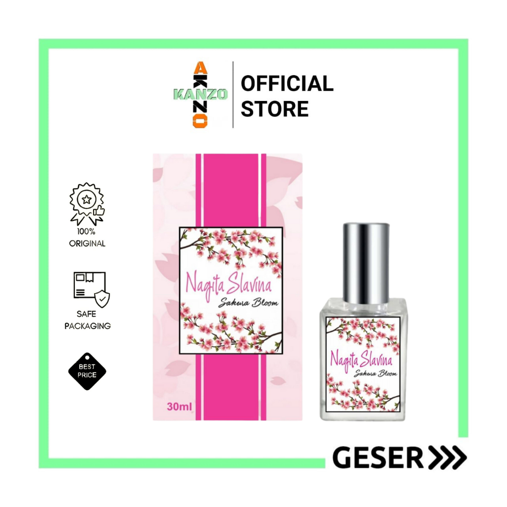 Kanzo - [BPOM] Parfum Nagita Slavina 30ml Premium / Parfum Nagita 30ml Unisex / Parfum Wanita Wangi Tahan Lama