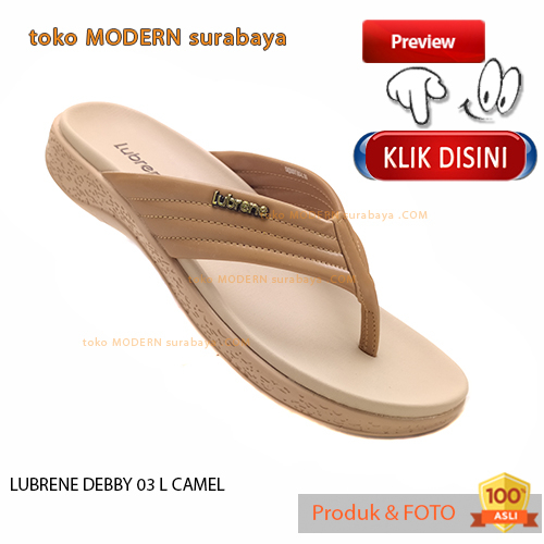 Sandal wanita casual sandal jepit LUBRENE DEBBY 03 L