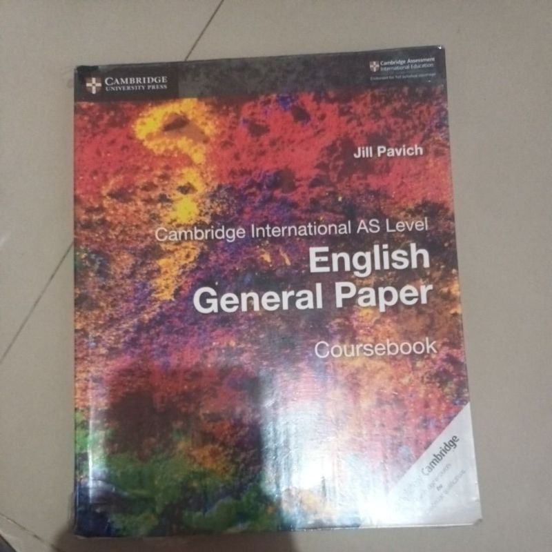 Cambridge International AS Level English General Paper Coursebook