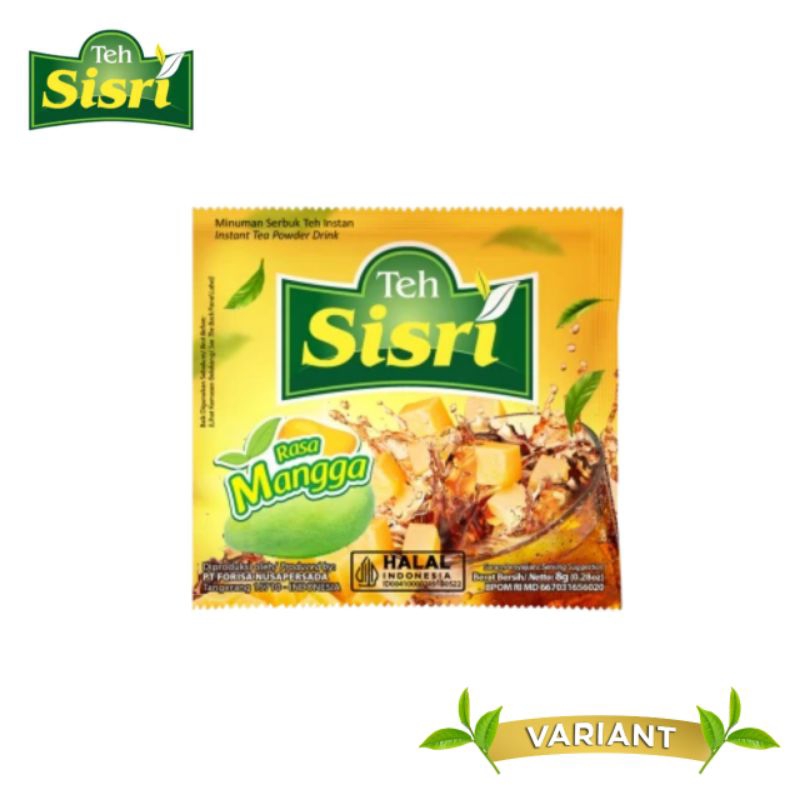 

Teh Sisri Rasa Mangga 1Pcs 8gr