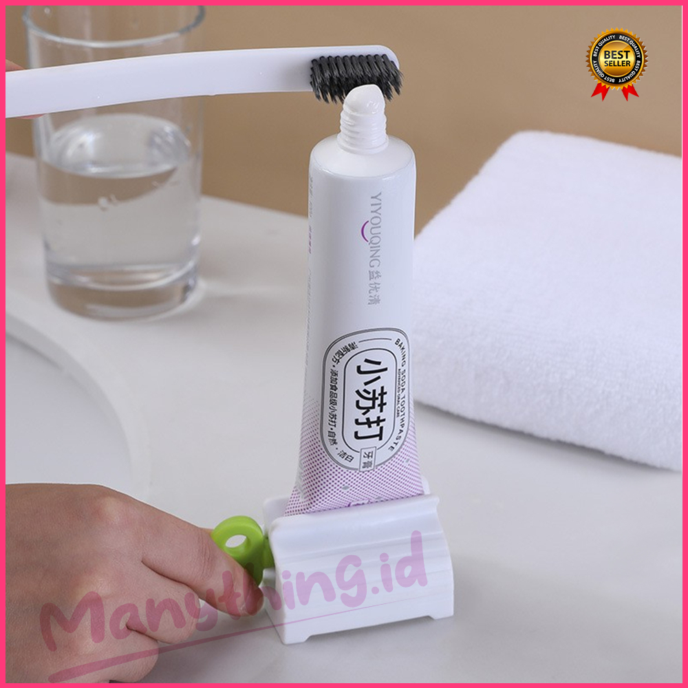(MANYTHING) Dispenser Odol / Tooth Paste Holder / Penjepit Pasta Gigi Model Putar