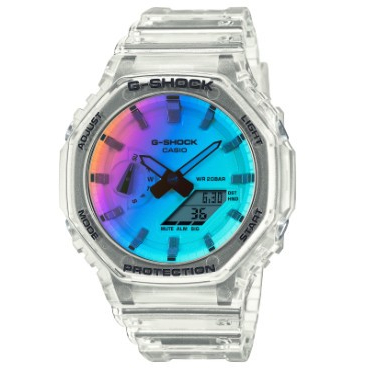 Casio G-Shock GA-2100SRS-7ADR / GShock GA2100SRS-7A IRIDESCENT COLOR
